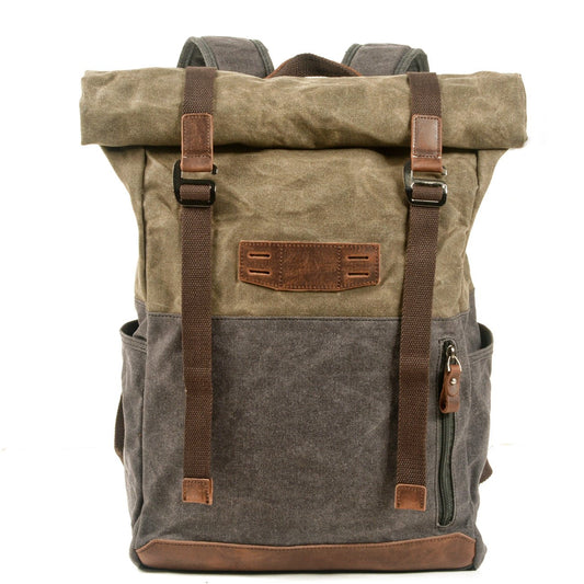 Versatile Waxed Roll - Top Daypack | FIORDLAND - Heikishop