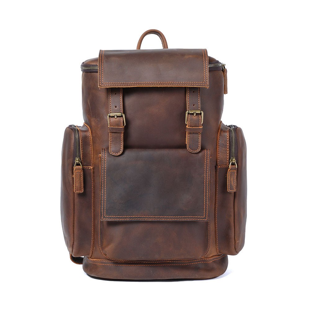 Vintage Leather Trekker Backpack | ANTELOPE Heikishop Vintage Leather Trekker Backpack | ANTELOPE Heikishop