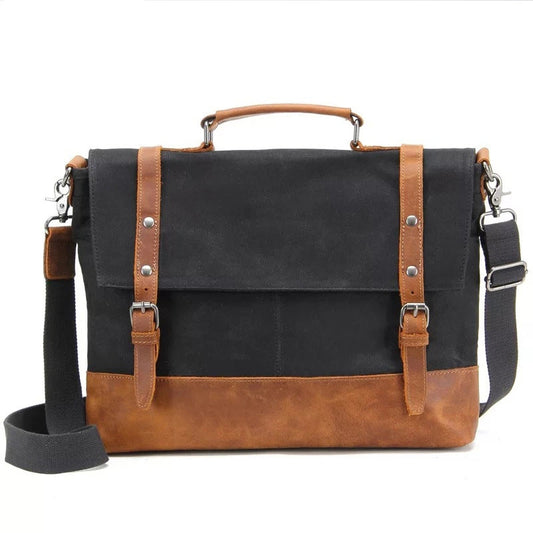 Retro Canvas Explorer Messenger Bag | COLORADO