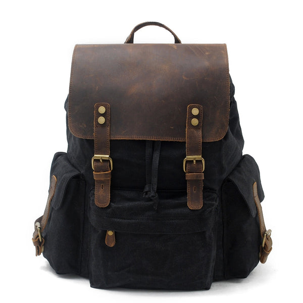 Vintage Leather Trekker Backpack